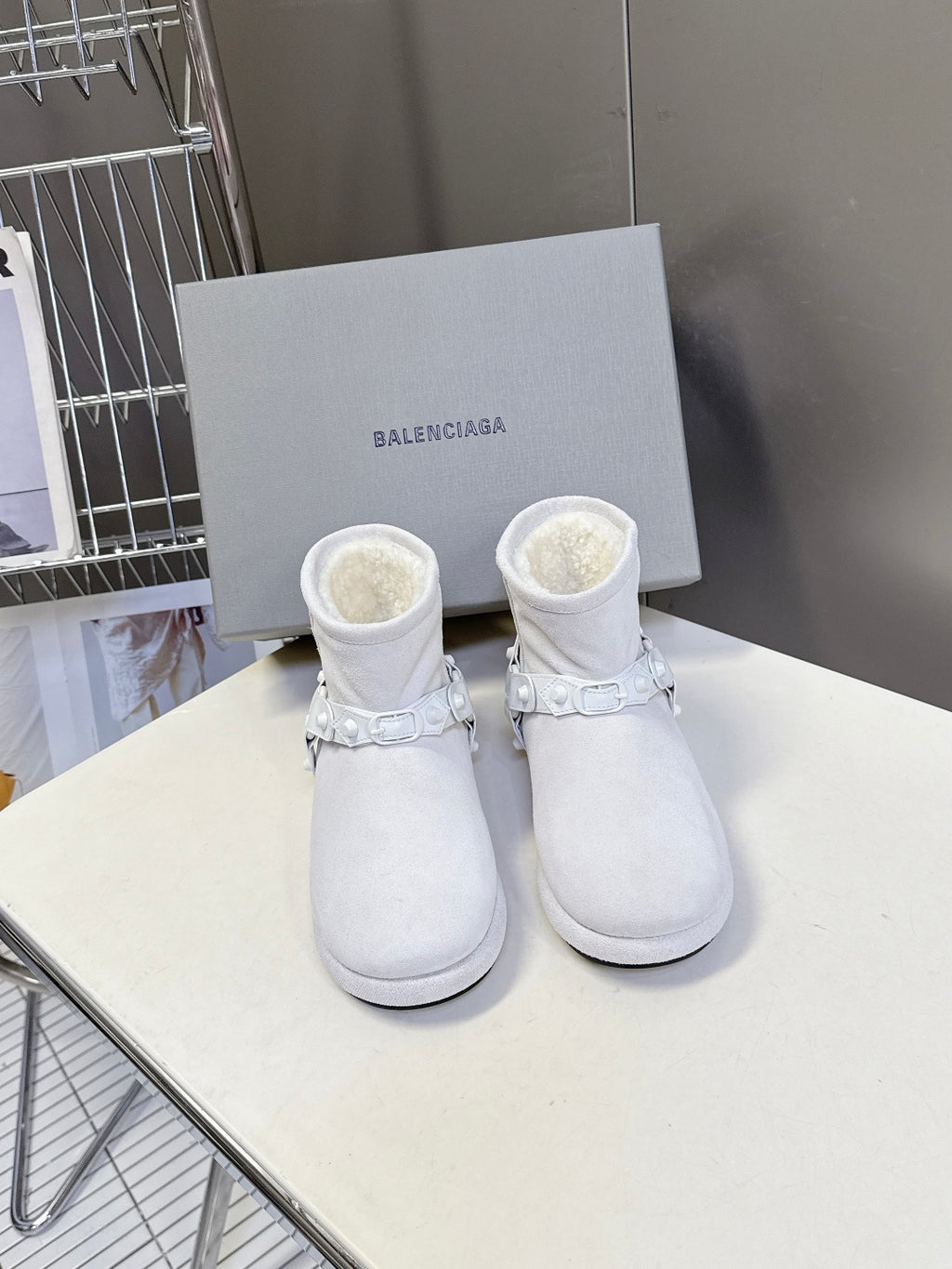 Balenciaga Silver Boots EU 35-40