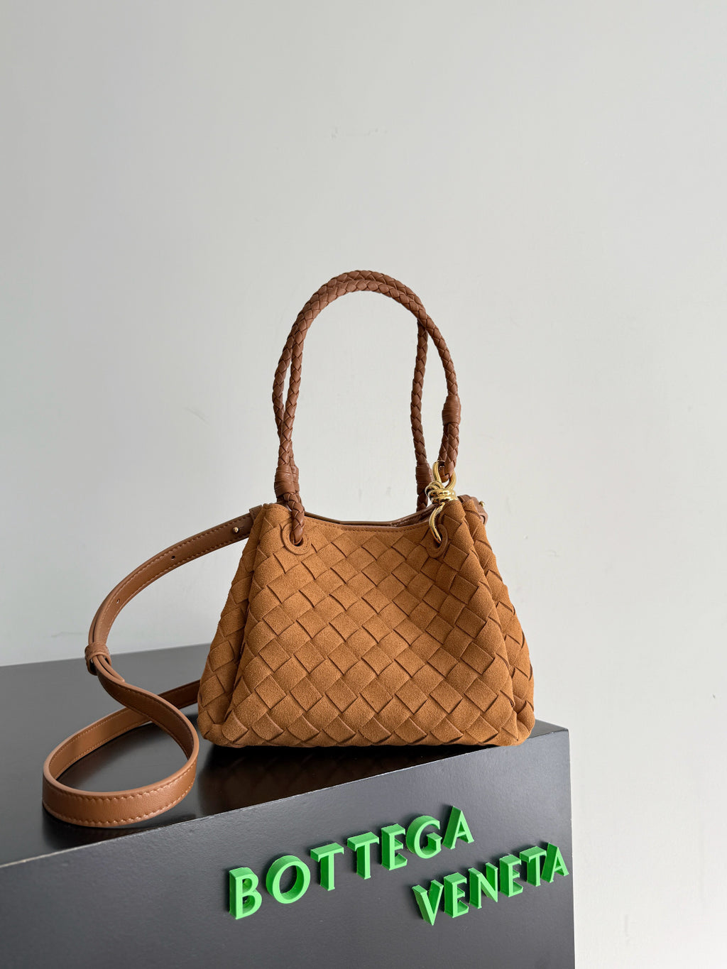 Bottega Veneta 796569 Brown Designer Handbag