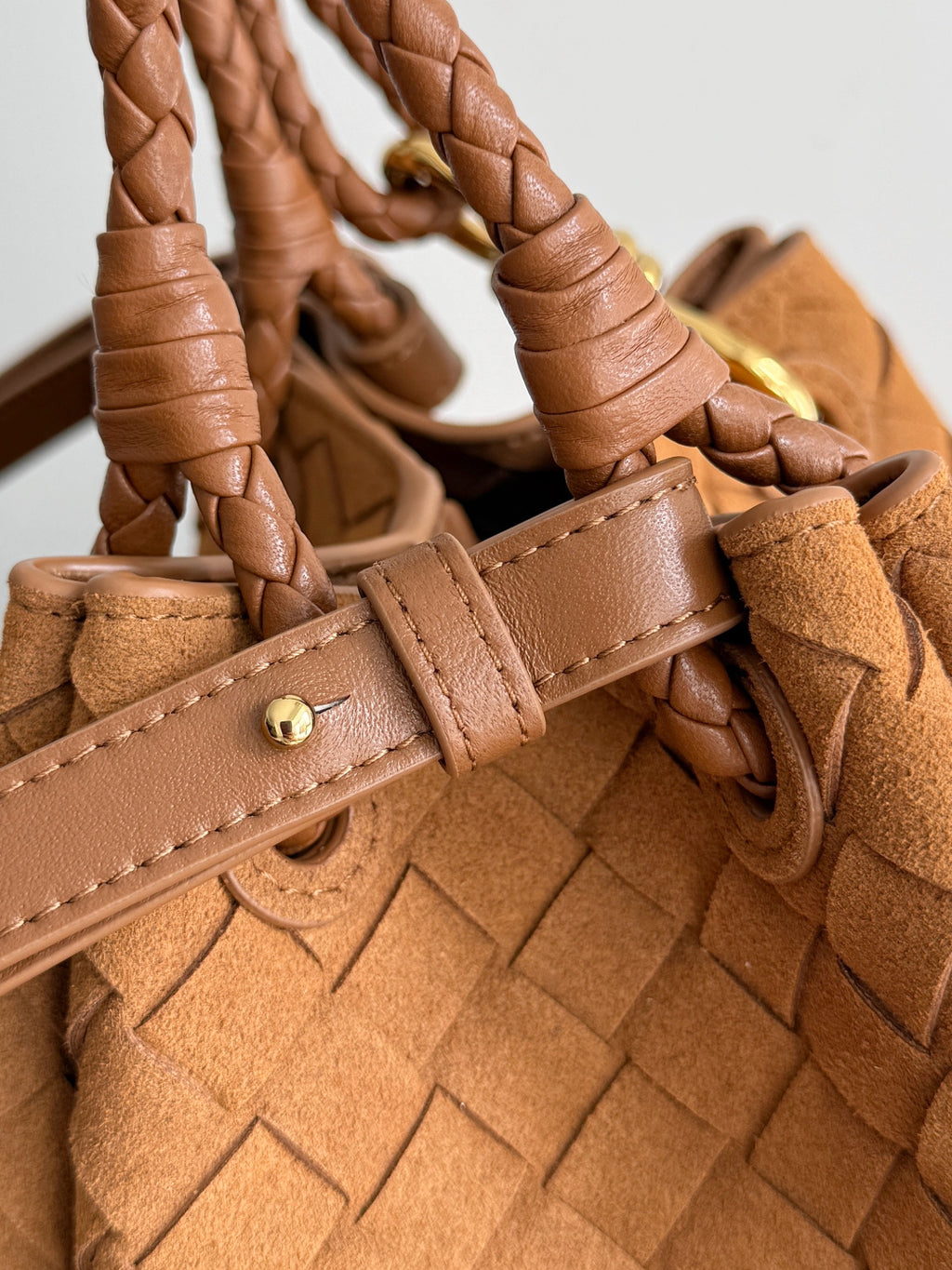Bottega Veneta 796569 Brown Designer Handbag - detail image 5
