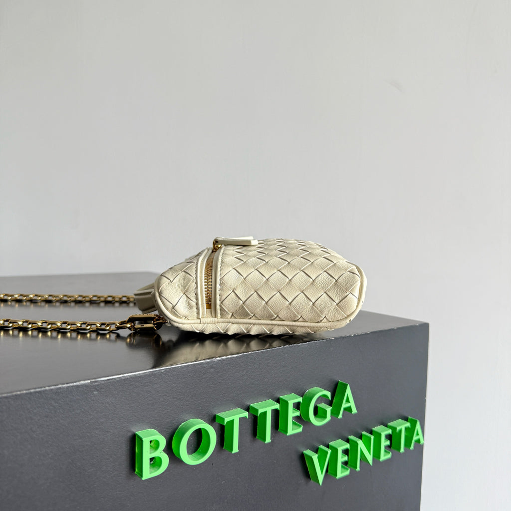 Bottega Veneta 843800 Silver Chain Bag - detail image 3