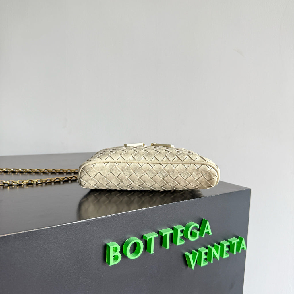 Bottega Veneta 843800 Silver Chain Bag - detail image 4