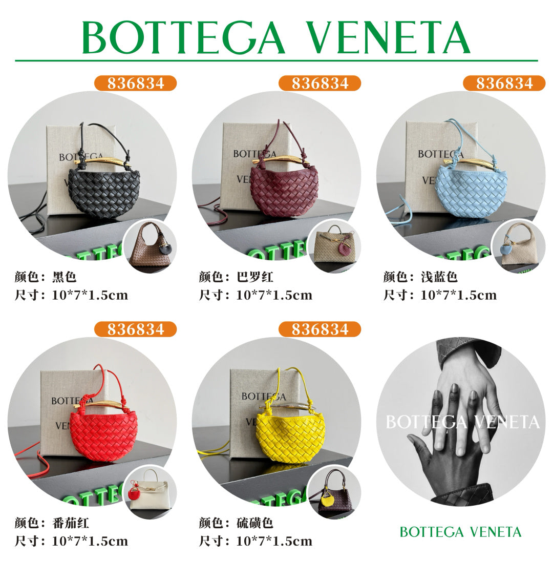 Bottega Veneta Silver Designer Handbag Edition 51