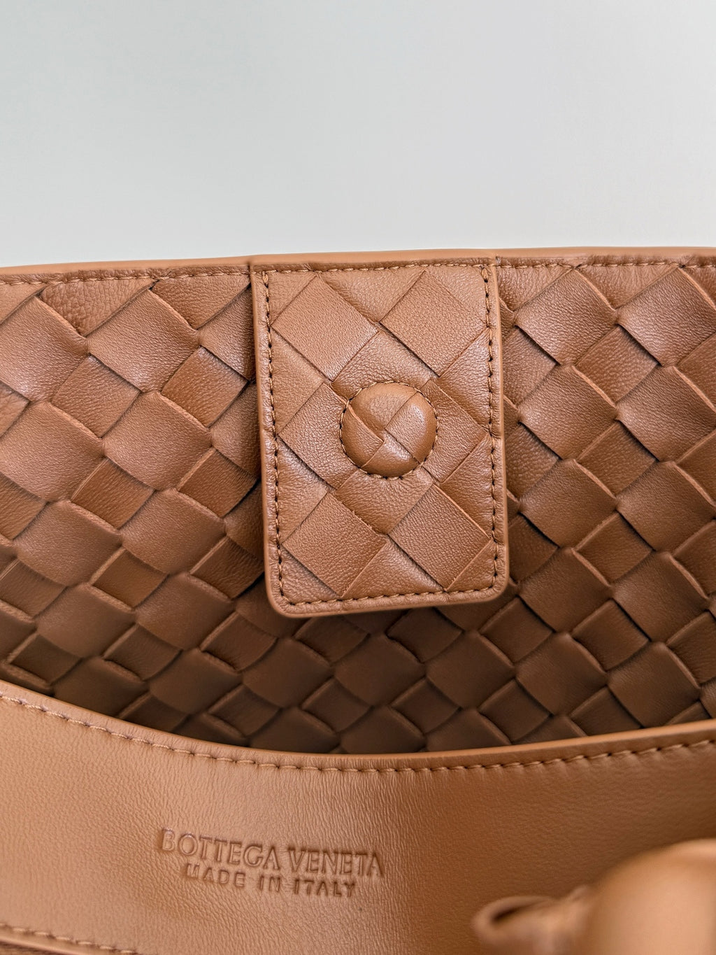 Bottega Veneta 743575 Orange Designer Handbag - detail image 6