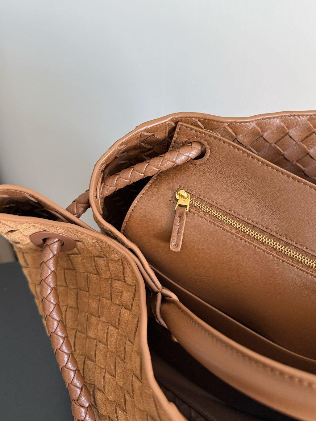 Bottega Veneta 743575 Orange Designer Handbag - detail image 8