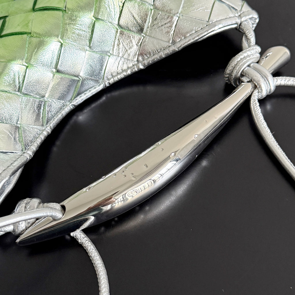 Bottega Veneta 744267 Black & Green Mini Bag - detail image 5