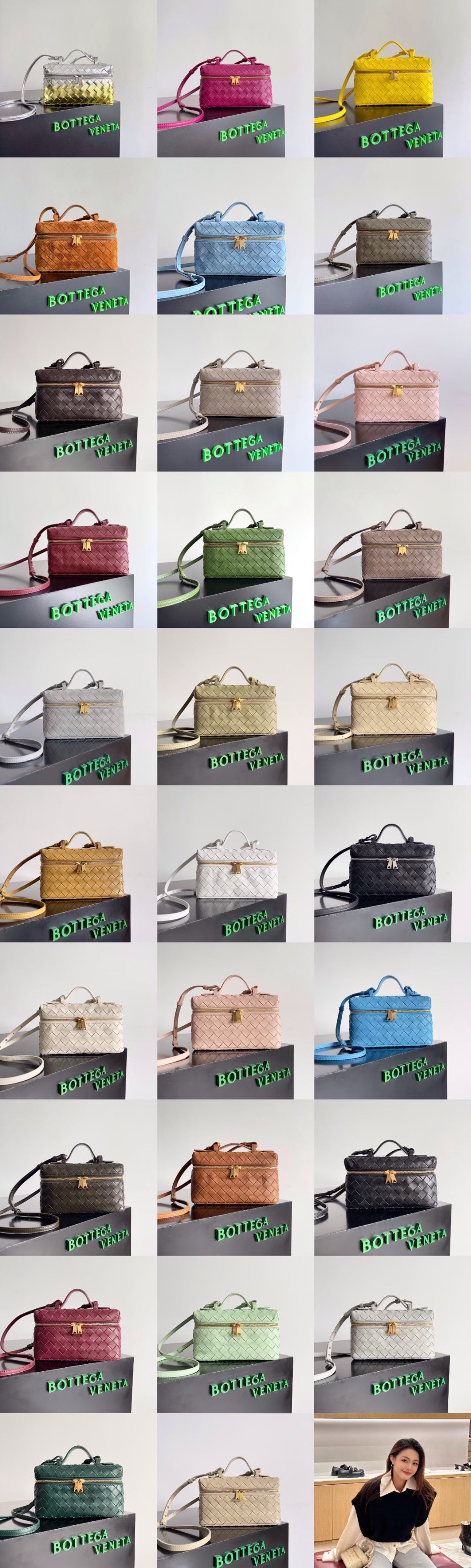 Bottega Veneta Silver Designer Handbag Edition 48