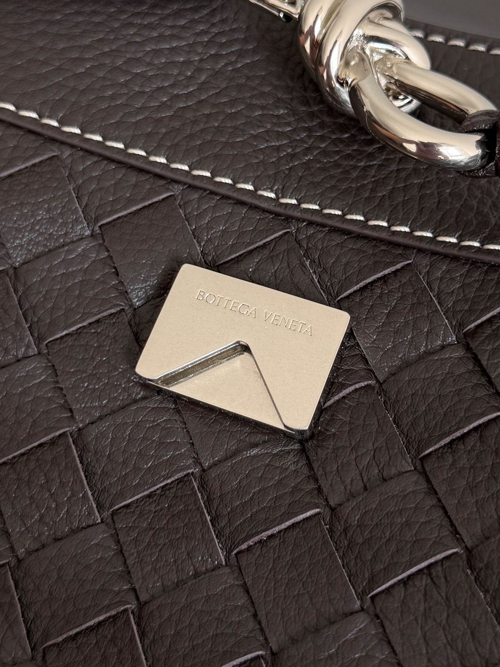 Bottega Veneta 815781 Black Designer Handbag - detail image 6