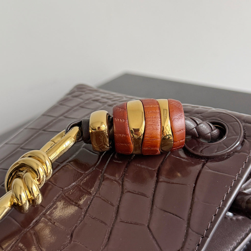 Bottega Veneta 777614 Black Mini Bag - detail image 6