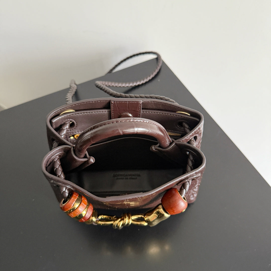 Bottega Veneta 777614 Black Mini Bag - detail image 9