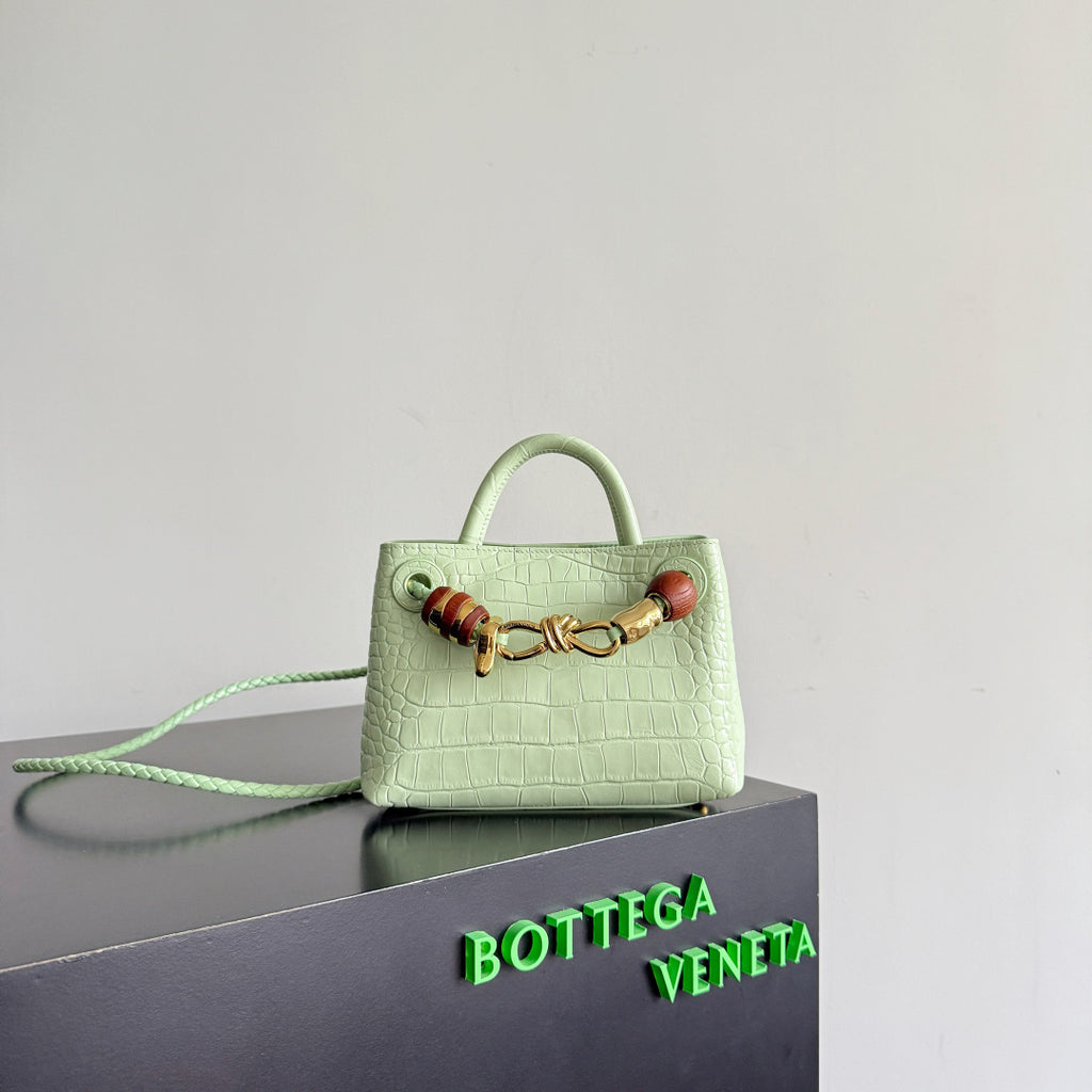 Bottega Veneta 777614 Silver Mini Bag
