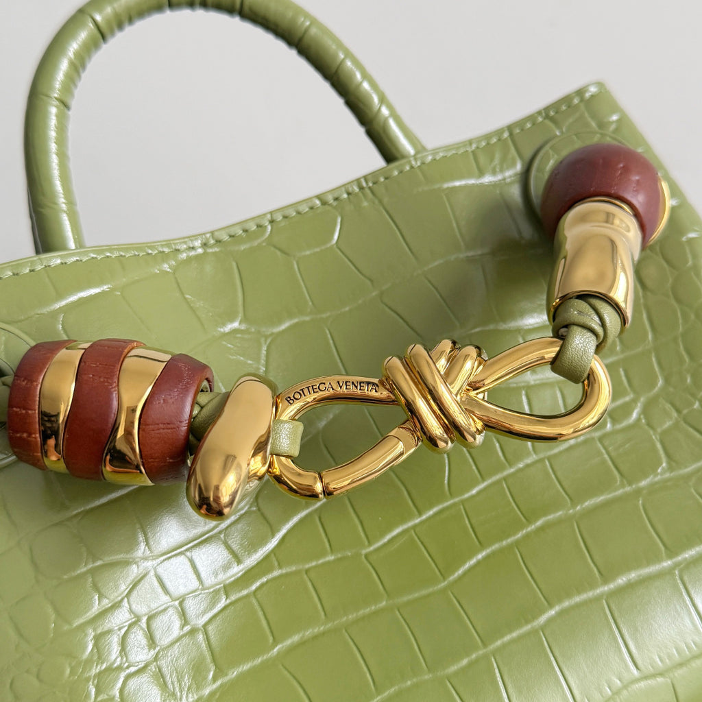 Bottega Veneta 777614 Olive Green Mini Bag - detail image 5