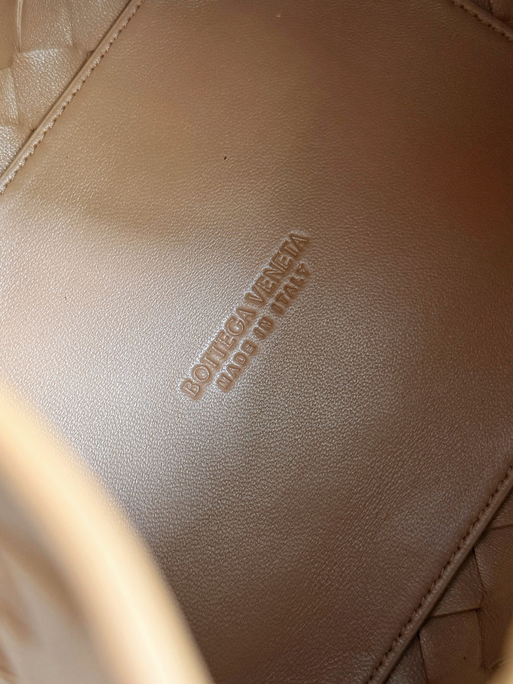 Bottega Veneta 796569 Rose Gold Designer Handbag - detail image 8