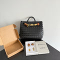 Bottega Veneta Black Designer Handbag Edition 474