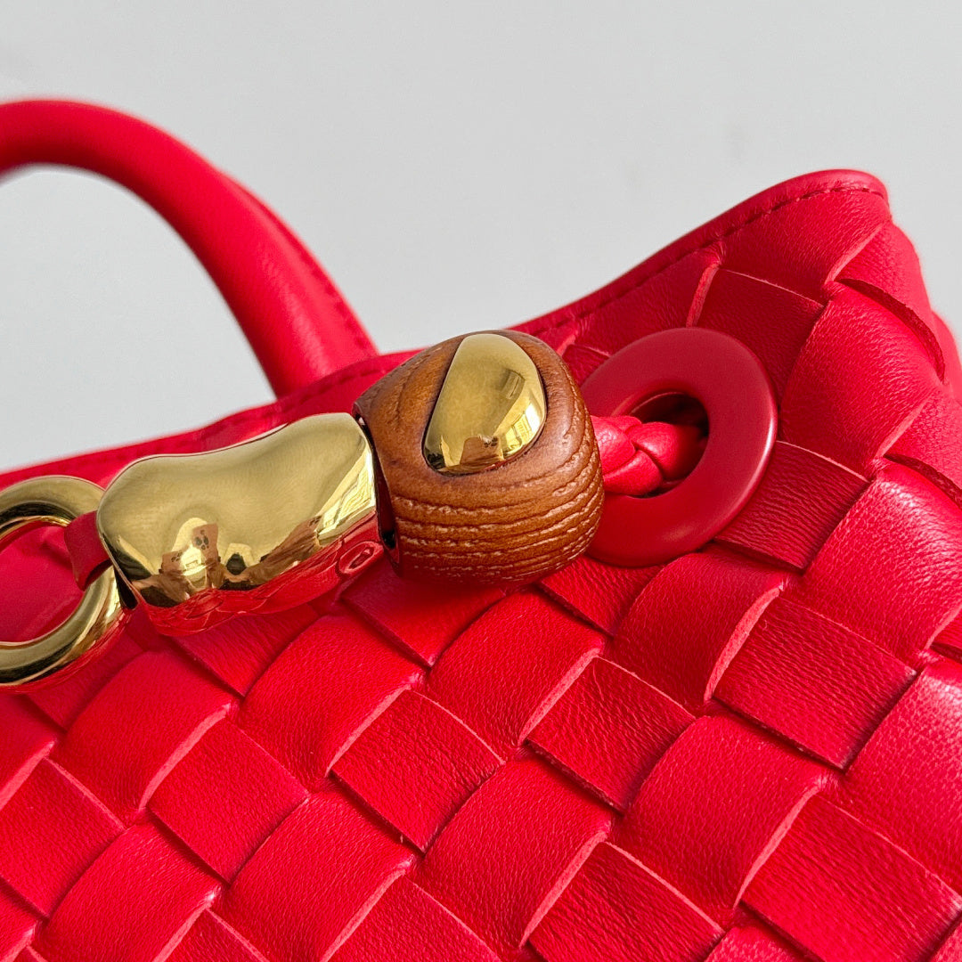 Bottega Veneta 743568 Red Designer Handbag - detail image 3