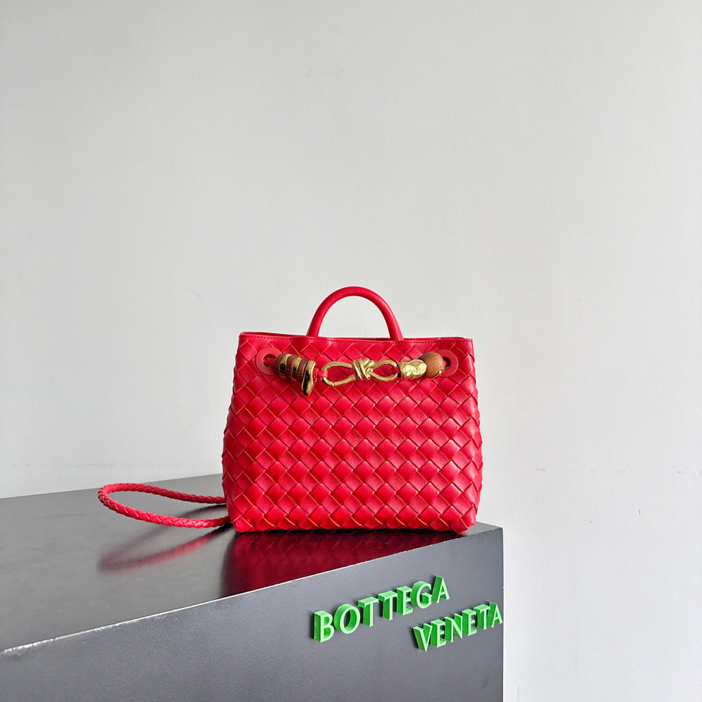 Bottega Veneta 743568 Red Designer Handbag