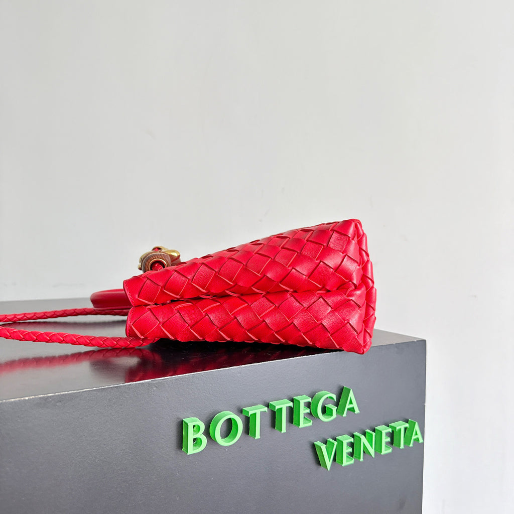 Bottega Veneta 743568 Red Designer Handbag - detail image 5