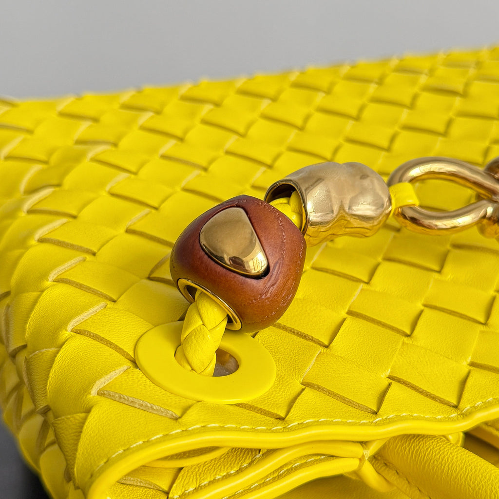 Bottega Veneta 743568 Yellow Designer Handbag Edition 2 - detail image 5