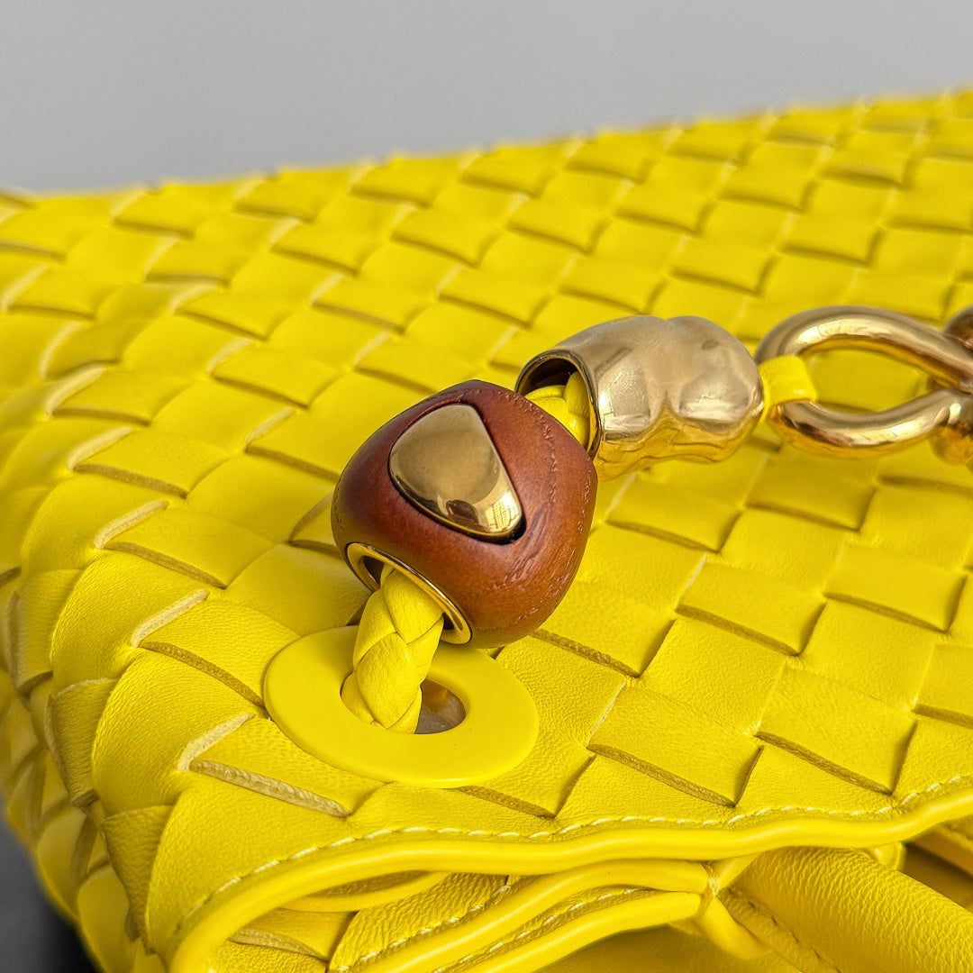 Bottega Veneta 743568 Yellow Designer Handbag Edition 2 - detail image 5