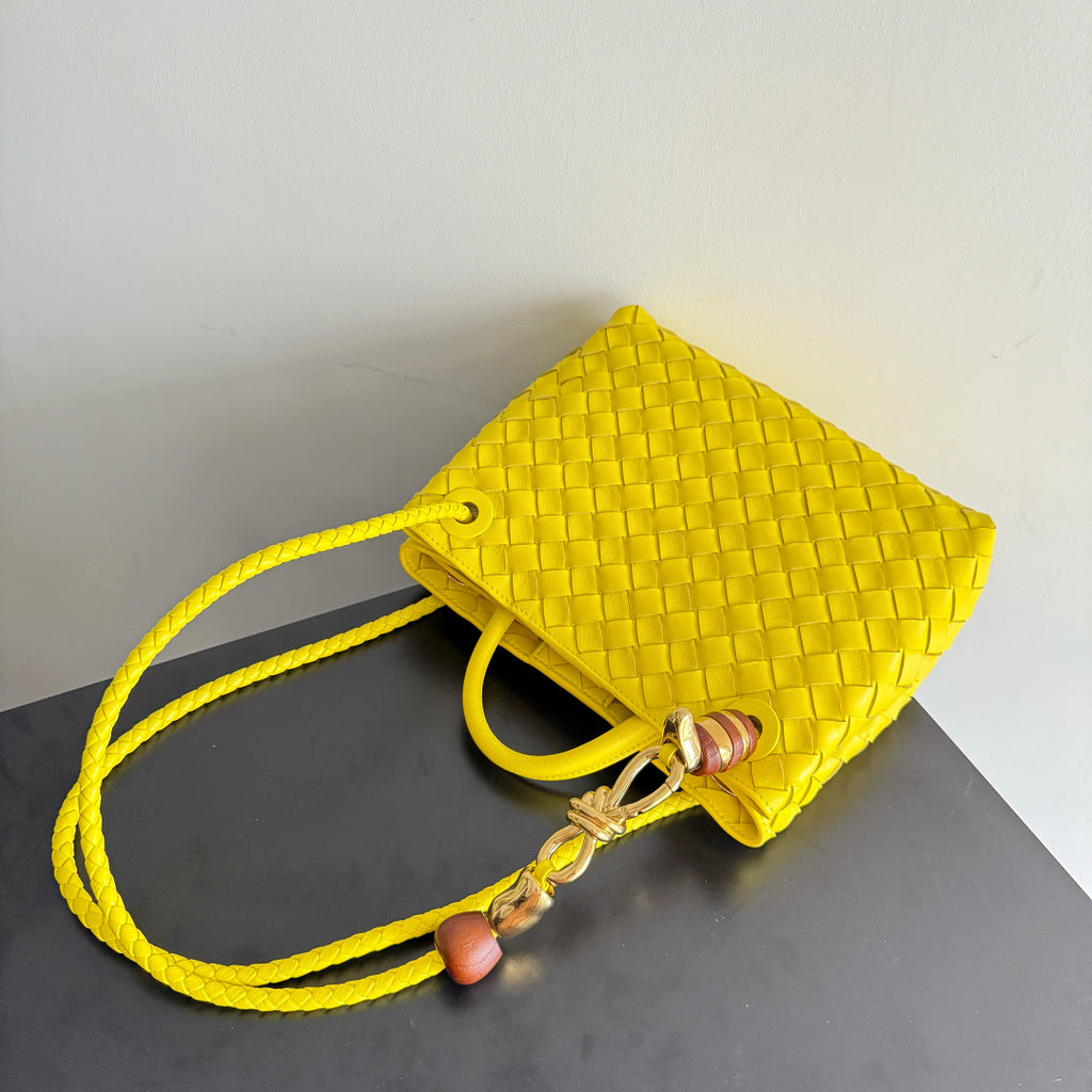 Bottega Veneta 743568 Yellow Designer Handbag Edition 2 - detail image 9