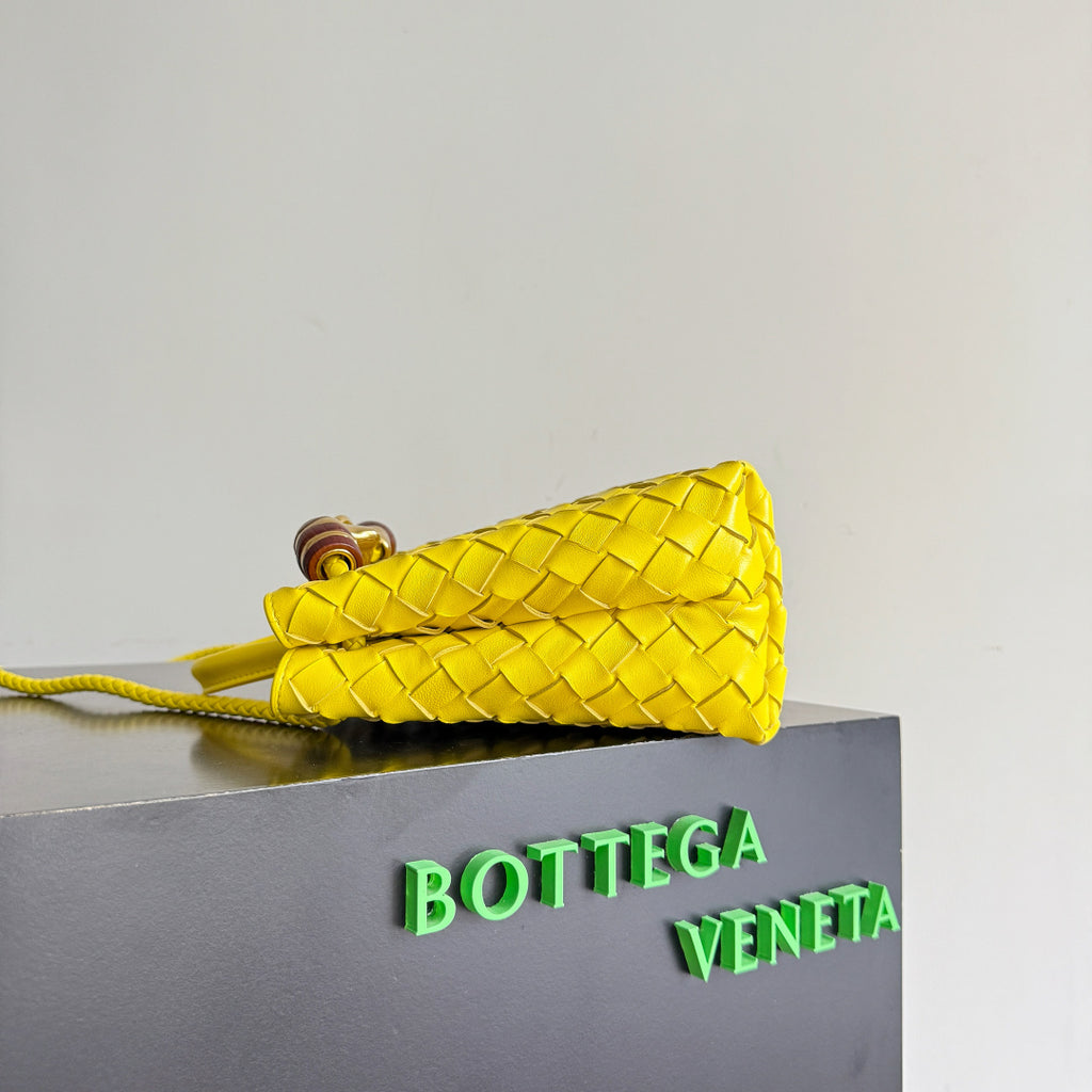 Bottega Veneta 743568 Yellow Designer Handbag Edition 2 - detail image 6