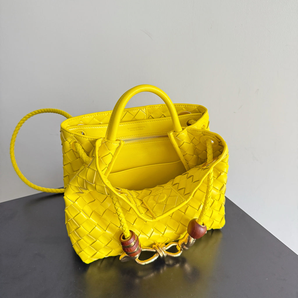 Bottega Veneta 743568 Yellow Designer Handbag Edition 2 - detail image 8