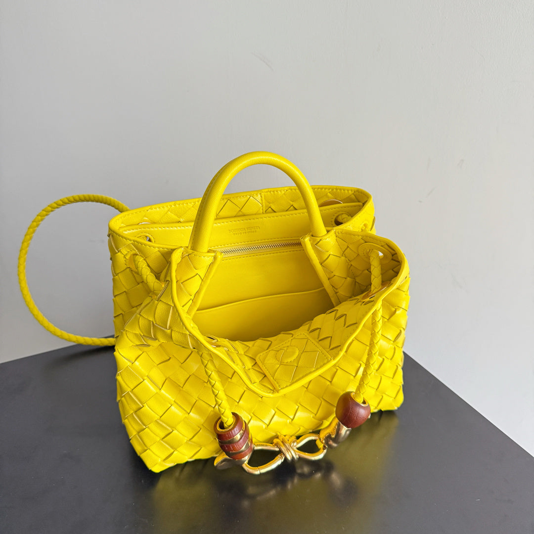 Bottega Veneta 743568 Yellow Designer Handbag Edition 2 - detail image 8