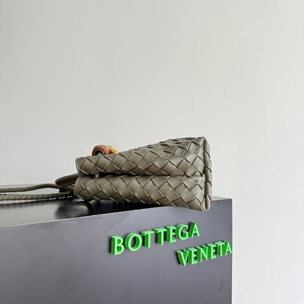 Bottega Veneta 743568 Gray Designer Handbag - detail image 6