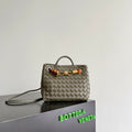 Bottega Veneta 743568 Gray Designer Handbag