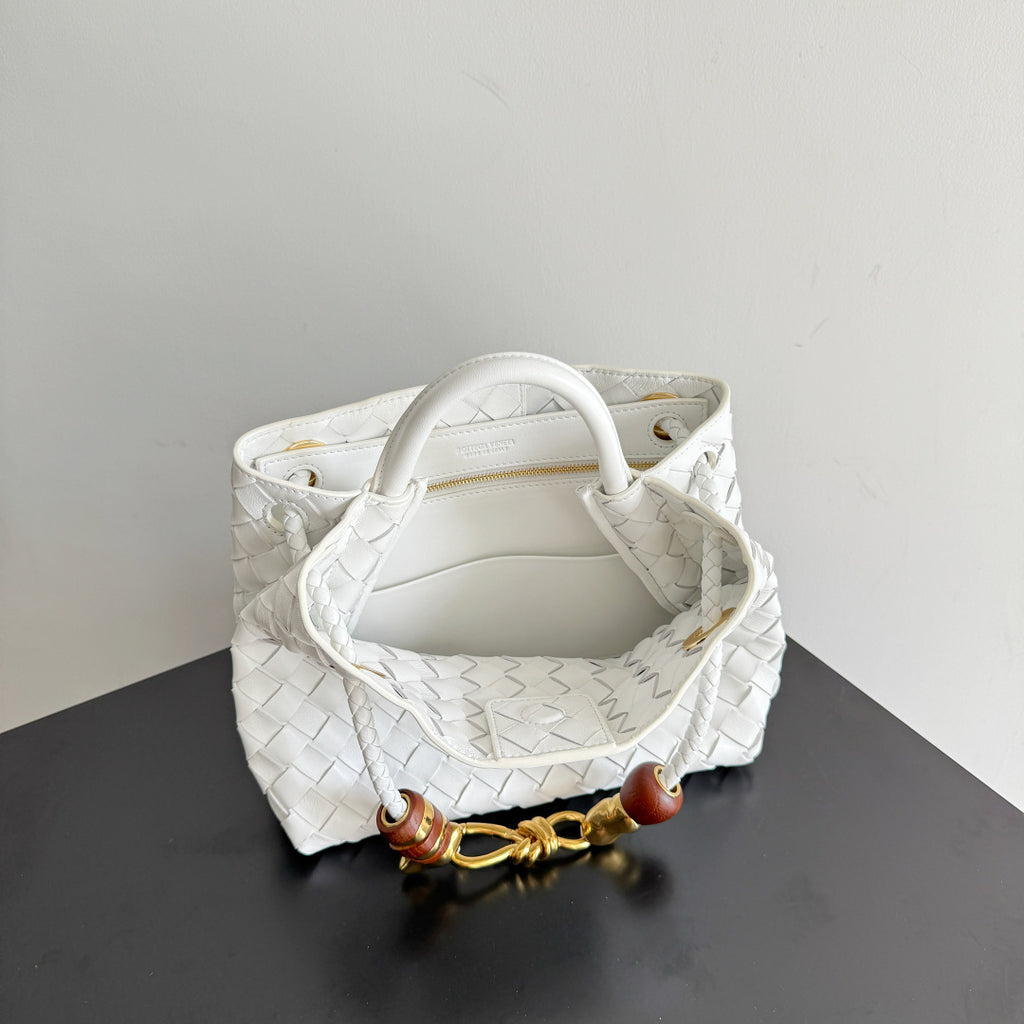 Bottega Veneta 743568 White Designer Handbag Edition 3 - detail image 6