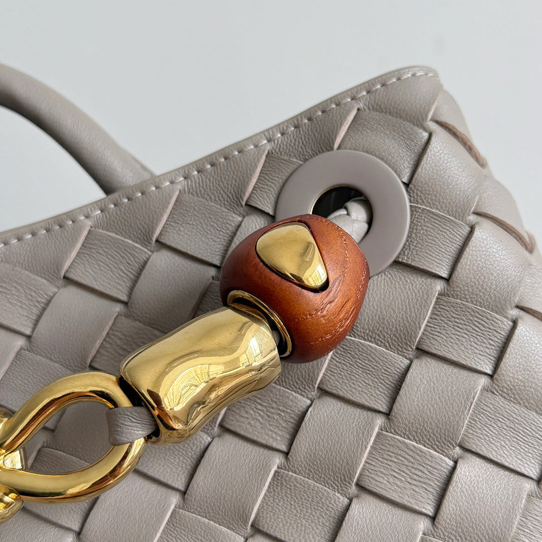 Bottega Veneta 743568 Gray Designer Handbag Edition 2 - detail image 8