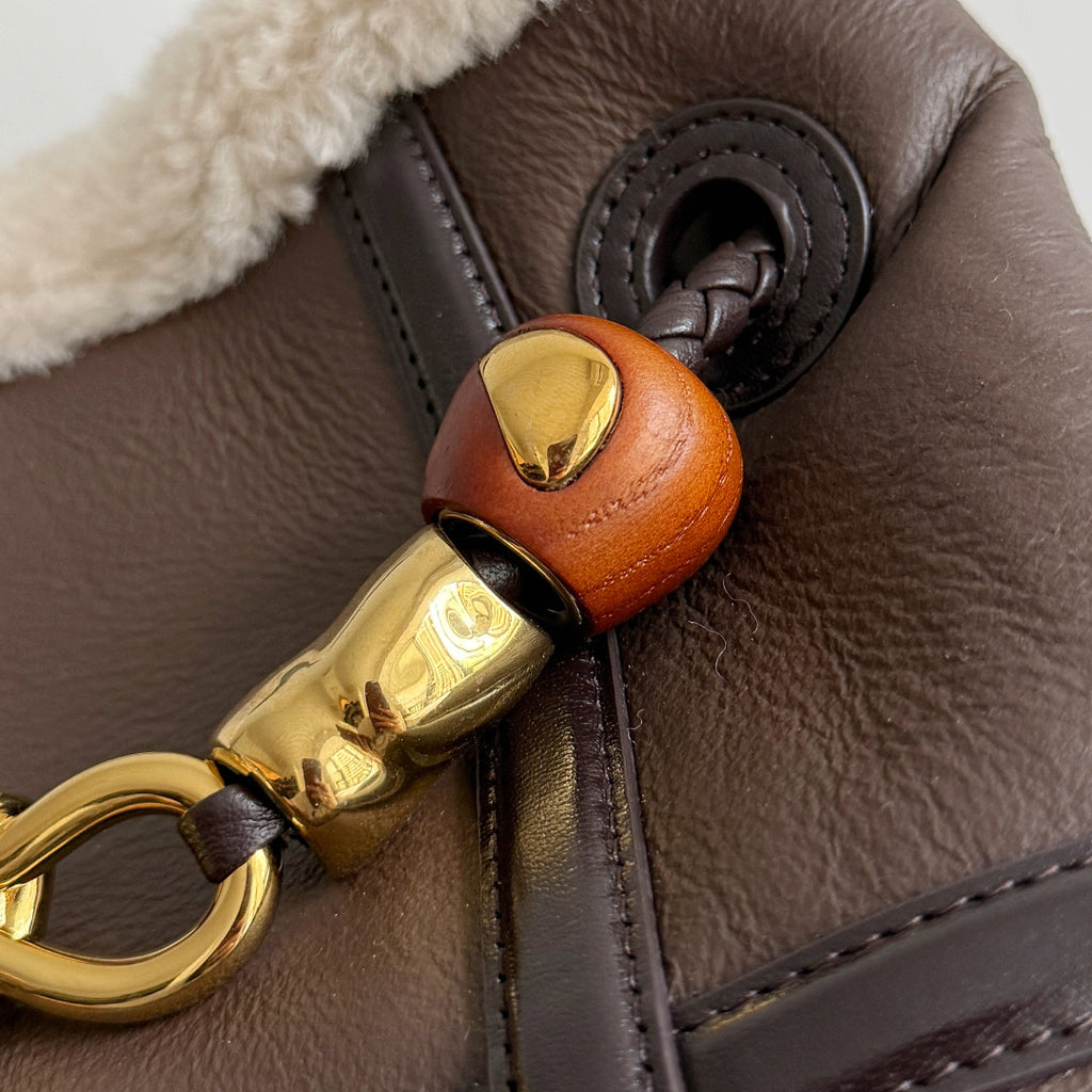 Bottega Veneta 806088 Brown Designer Handbag - detail image 3