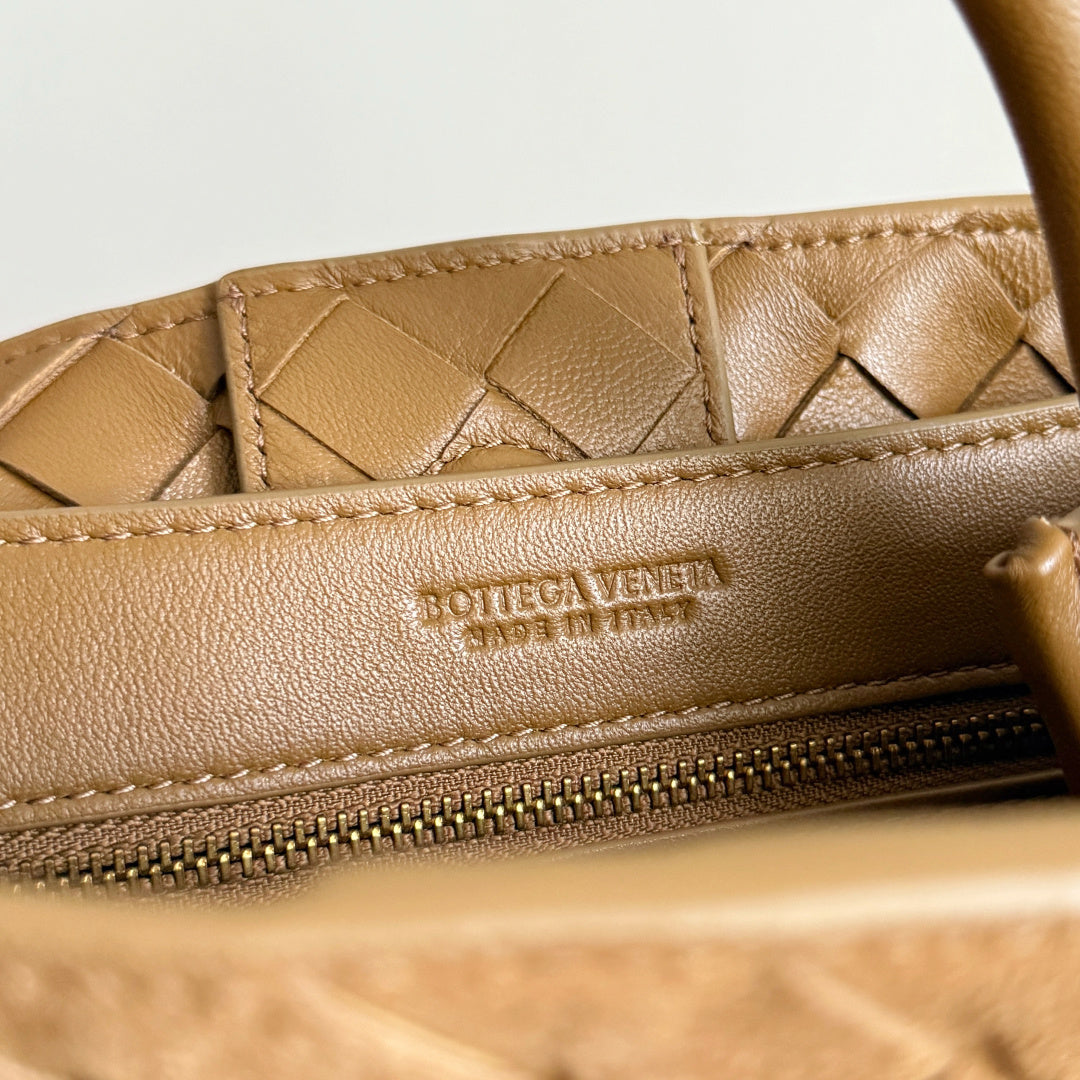 Bottega Veneta 743568 Brown & Orange Designer Handbag - detail image 8