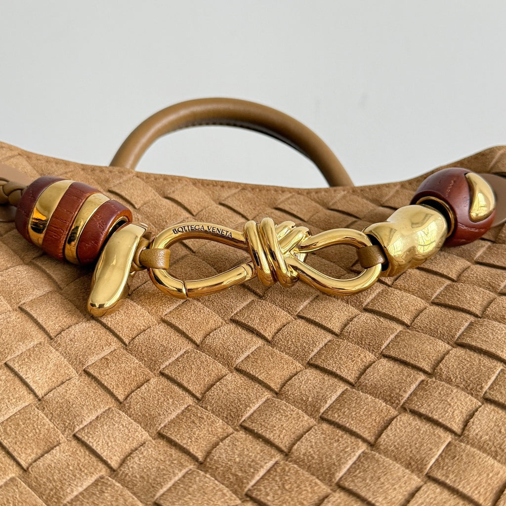 Bottega Veneta 743568 Brown & Orange Designer Handbag - detail image 2