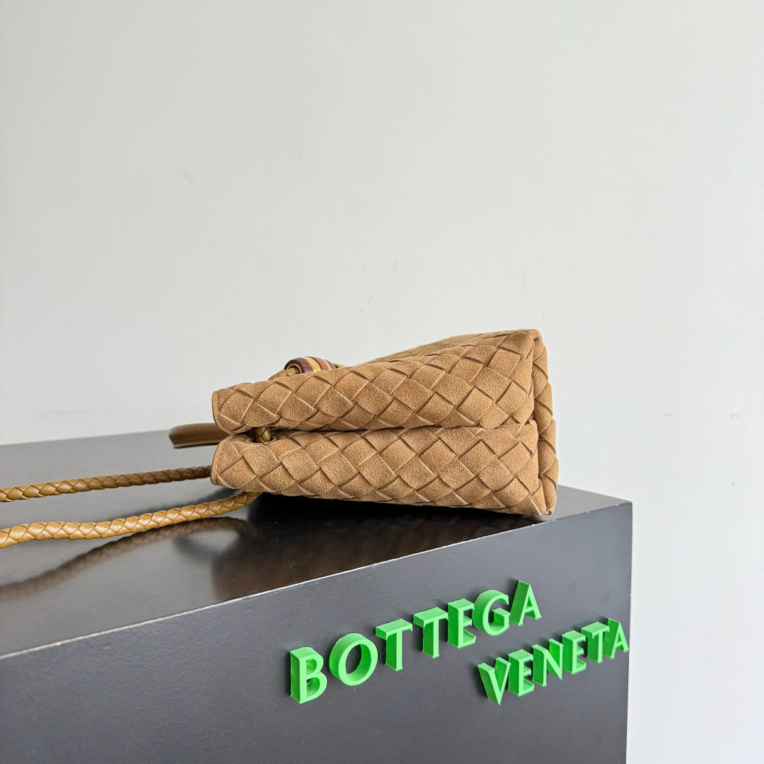 Bottega Veneta 743568 Brown & Orange Designer Handbag - detail image 6