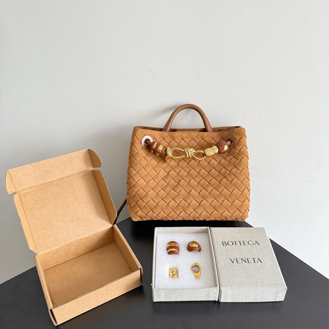 Bottega Veneta Orange Designer Handbag Edition 21