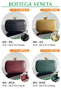 Bottega Veneta Orange Clutch Bag