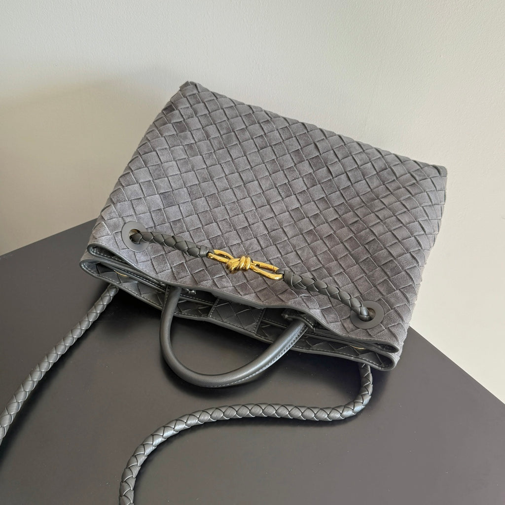 Bottega Veneta 743572 Gray Designer Handbag - detail image 6