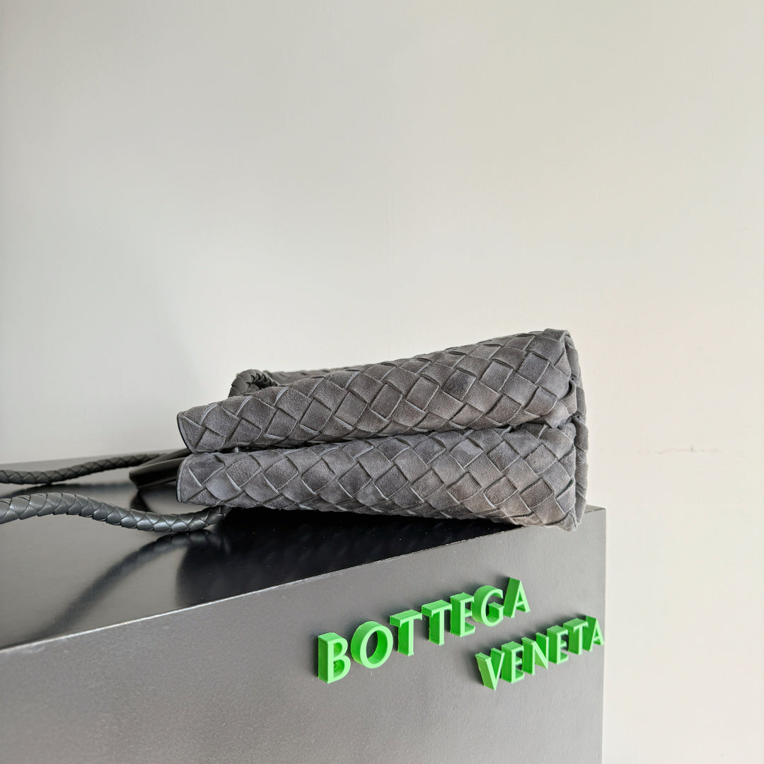 Bottega Veneta 743572 Gray Designer Handbag - detail image 4