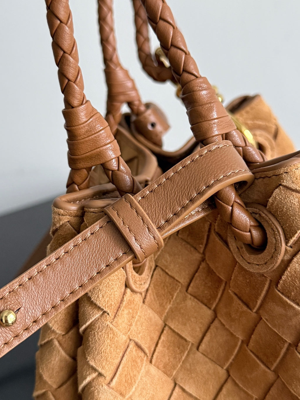 Bottega Veneta 796569 Orange Designer Handbag - detail image 5