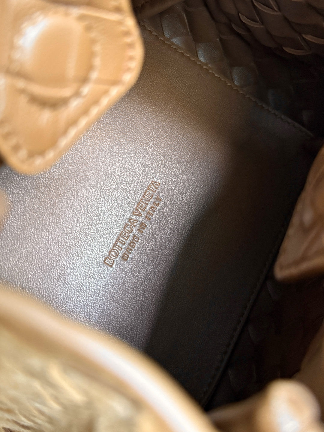 Bottega Veneta 796569 Orange Designer Handbag - detail image 8