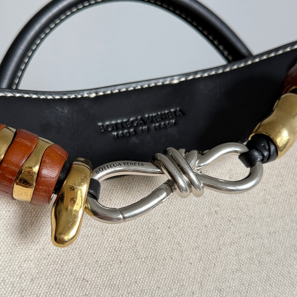Bottega Veneta 791594 Black Designer Handbag - detail image 4