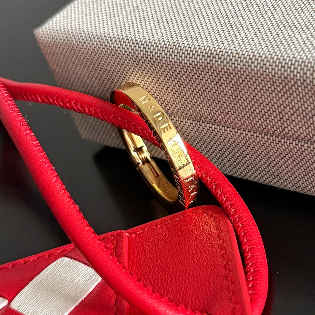 Bottega Veneta 796802 Red Designer Handbag - detail image 7