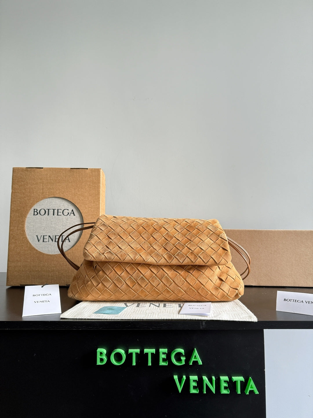 Bottega Veneta Black & Orange Designer Handbag Edition 5