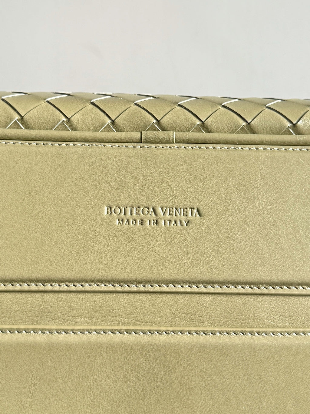 Bottega Veneta 765620 Olive Green Designer Handbag - detail image 5