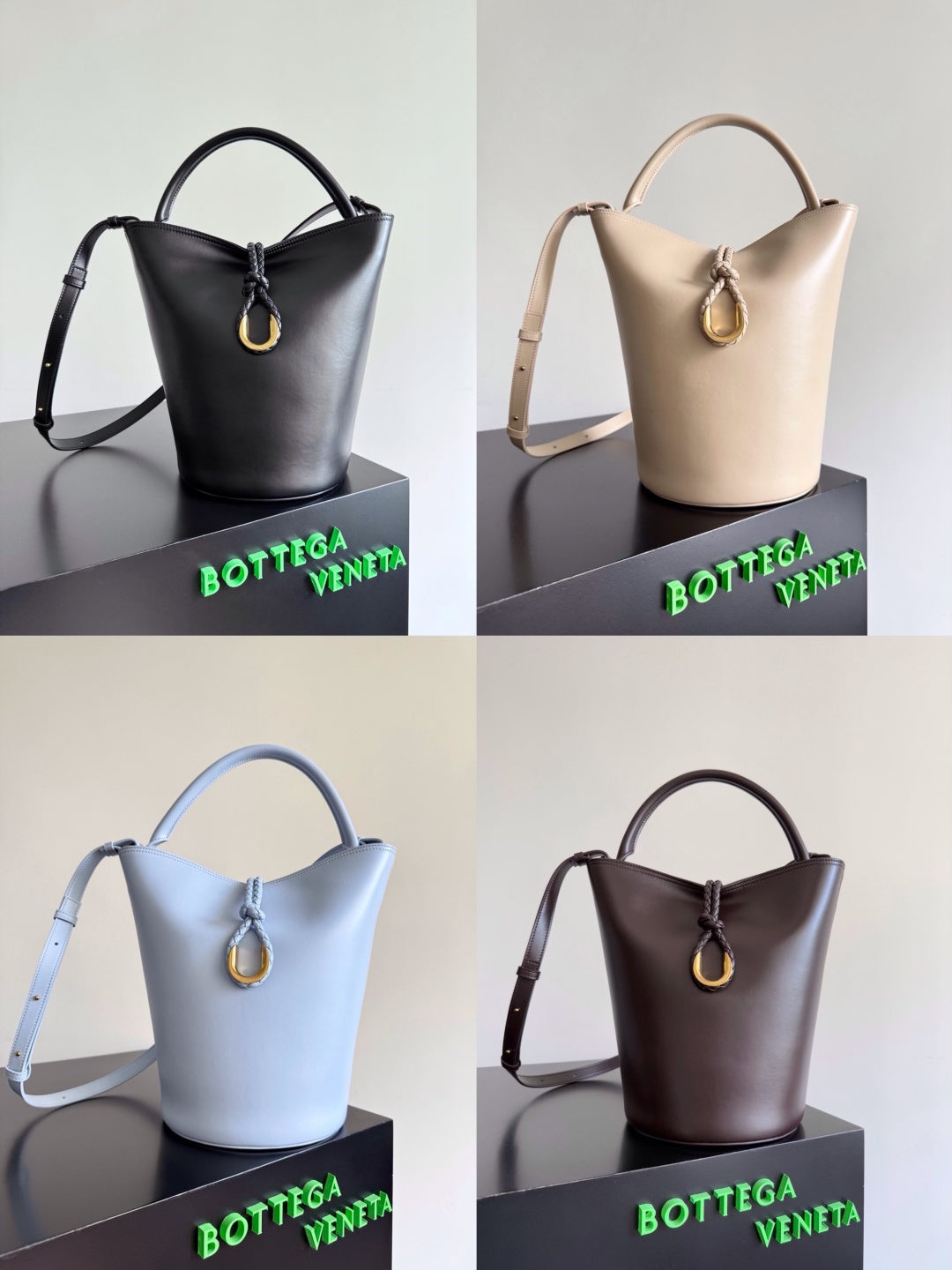 Bottega Veneta Black Designer Handbag Edition 542
