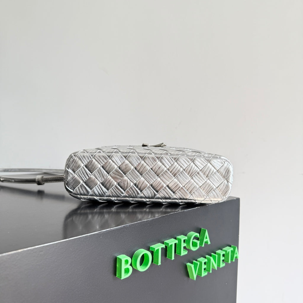 Bottega Veneta 789109 Gray Designer Handbag - detail image 5