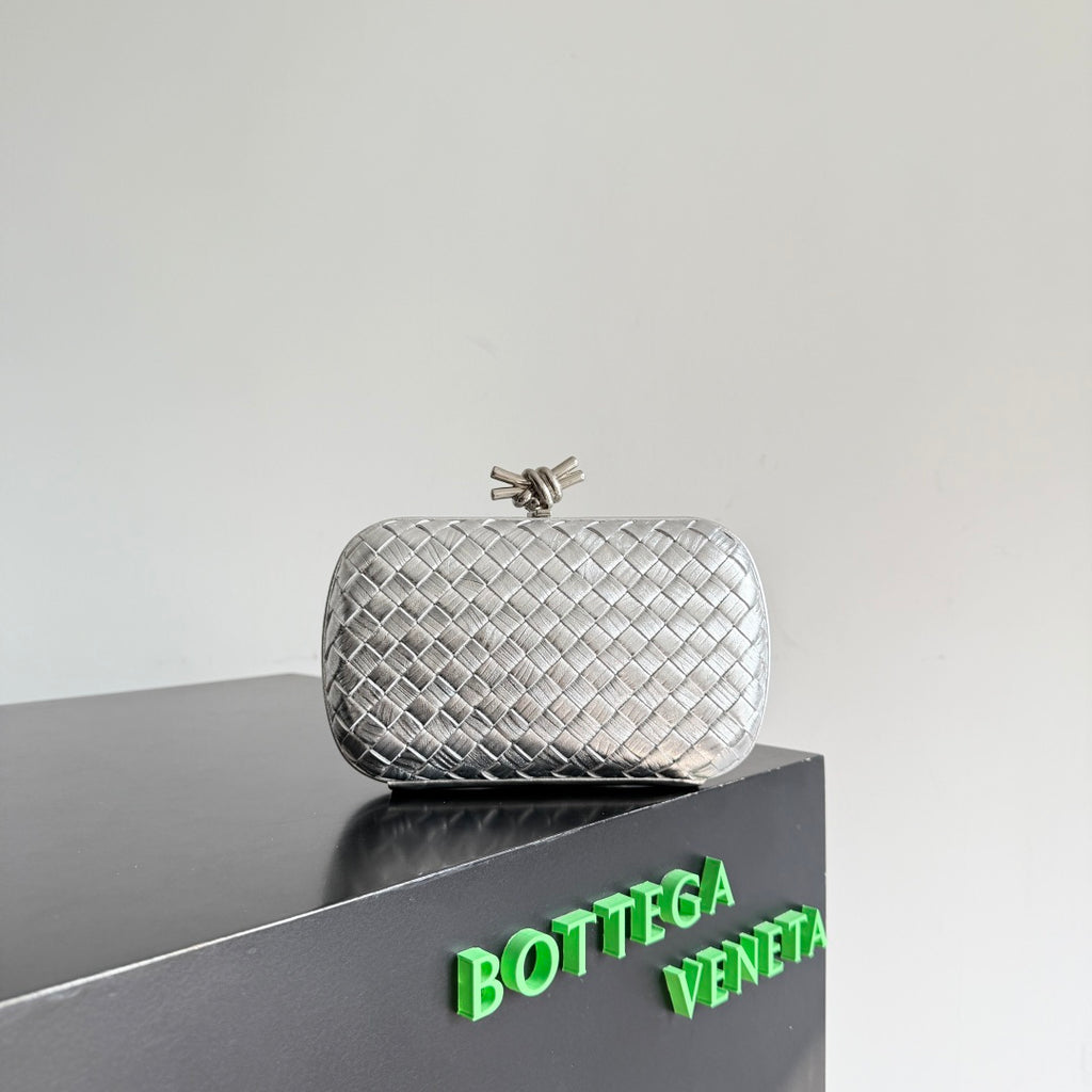 Bottega Veneta 844108 Silver Designer Handbag