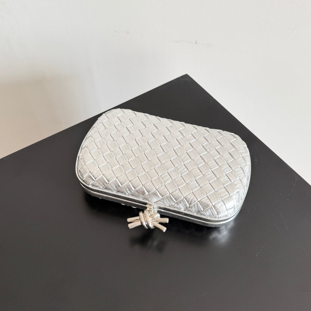 Bottega Veneta 844108 Silver Designer Handbag - detail image 6