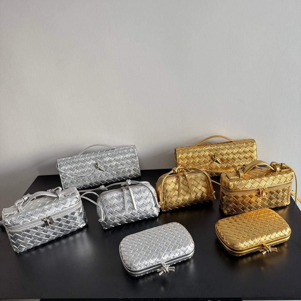 Bottega Veneta Gold Designer Handbag Edition 14 - detail image 7