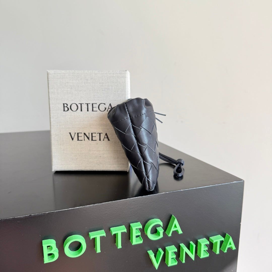 Bottega Veneta 843903 Black Coin Purse Edition 2 - detail image 4